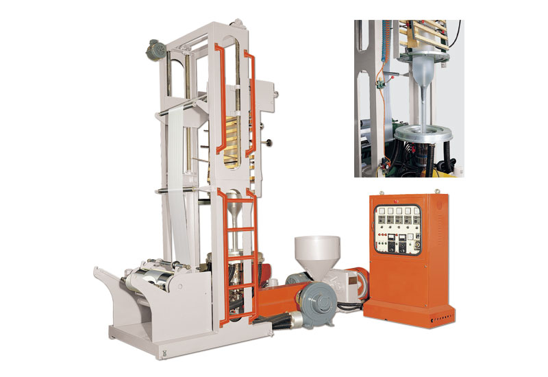 高密度塑膠高速吹袋機